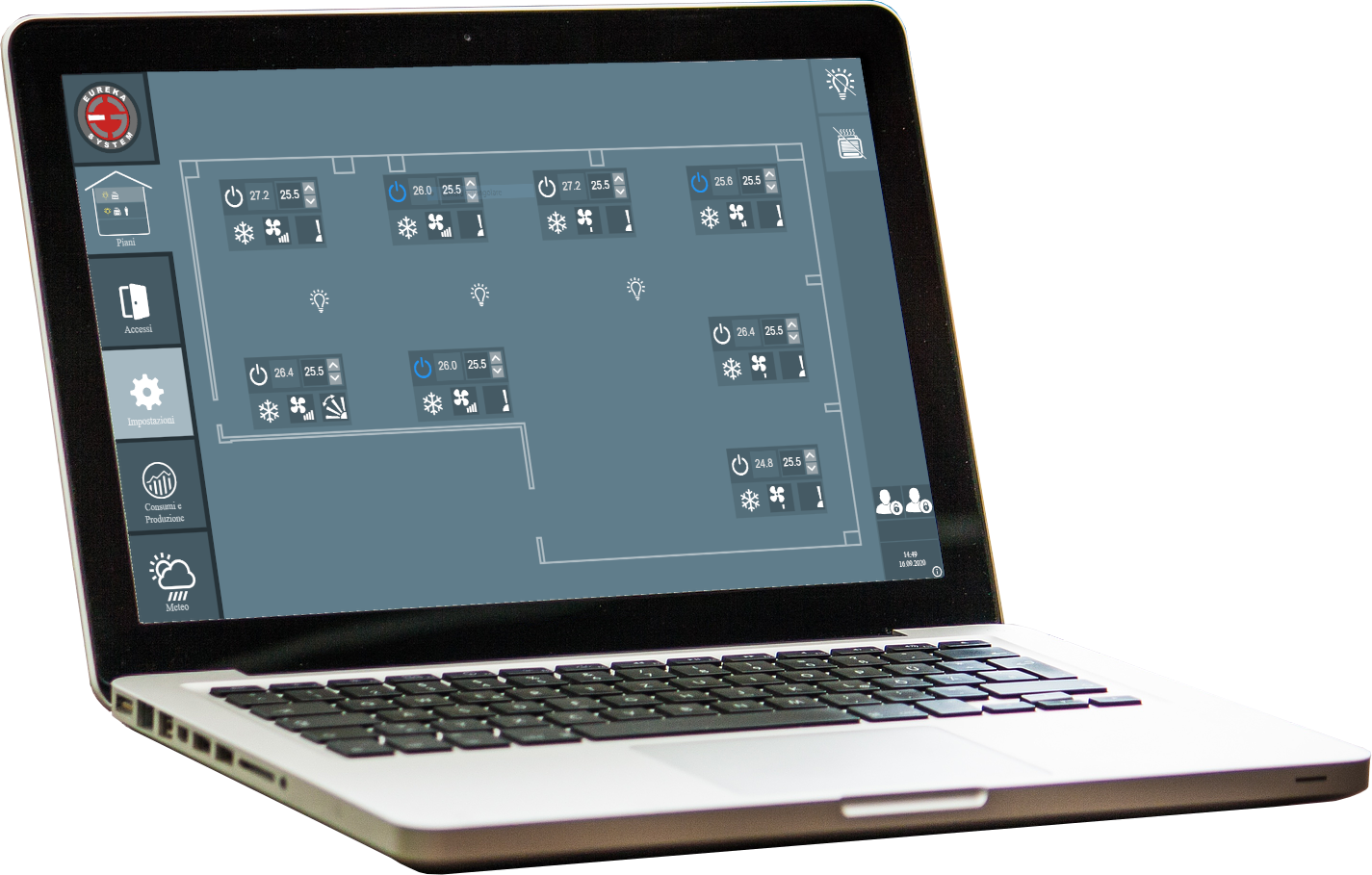 Domusys BMS software Eureka System