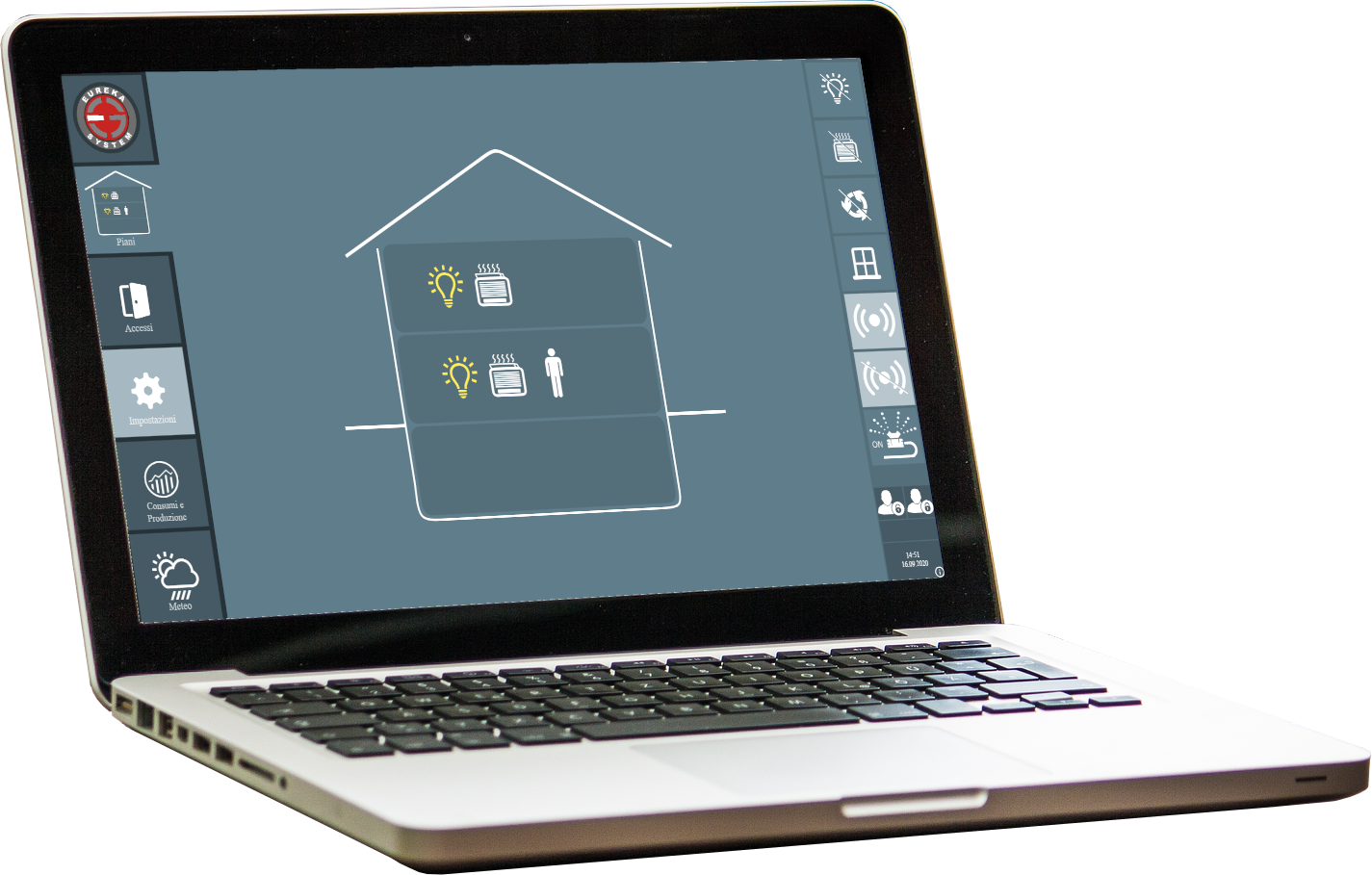 Domusys BMS software Eureka System